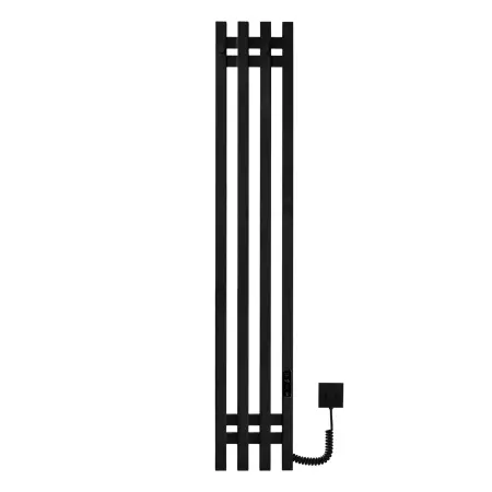 Полотенцесушитель электрический Gloss & Reiter URBAN Э2.К.18х120.PI4 Таймер.черный - фото 1